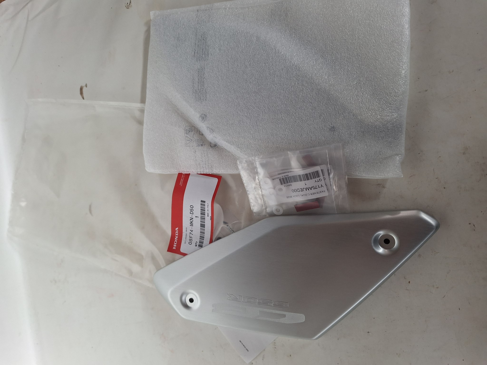 Picture of KIT,SHROUD COVER    08F74-MKN-D50  CB650R